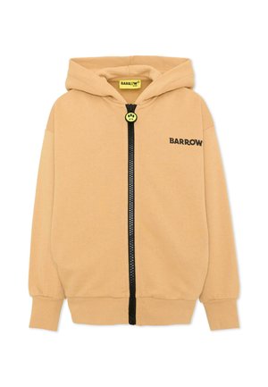 Barrow, FELPA UNISEX - Sweater met rits - beige