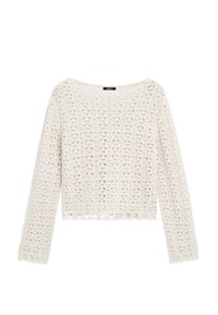 LONG FLARED SLEEVES - Jumper - beige