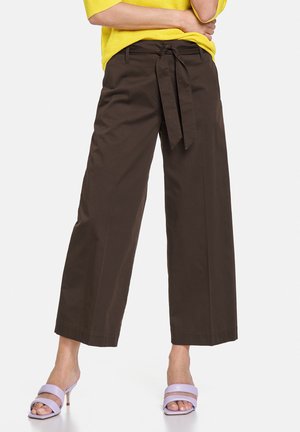 Trousers - dark brown
