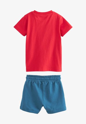 Next, T-SHIRT AND SHORTS LICENSE SET - Šortky - spider man red blue