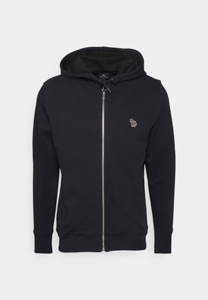 ZIP HOODY ZEBRA - Sudadera con cremallera - dark blue