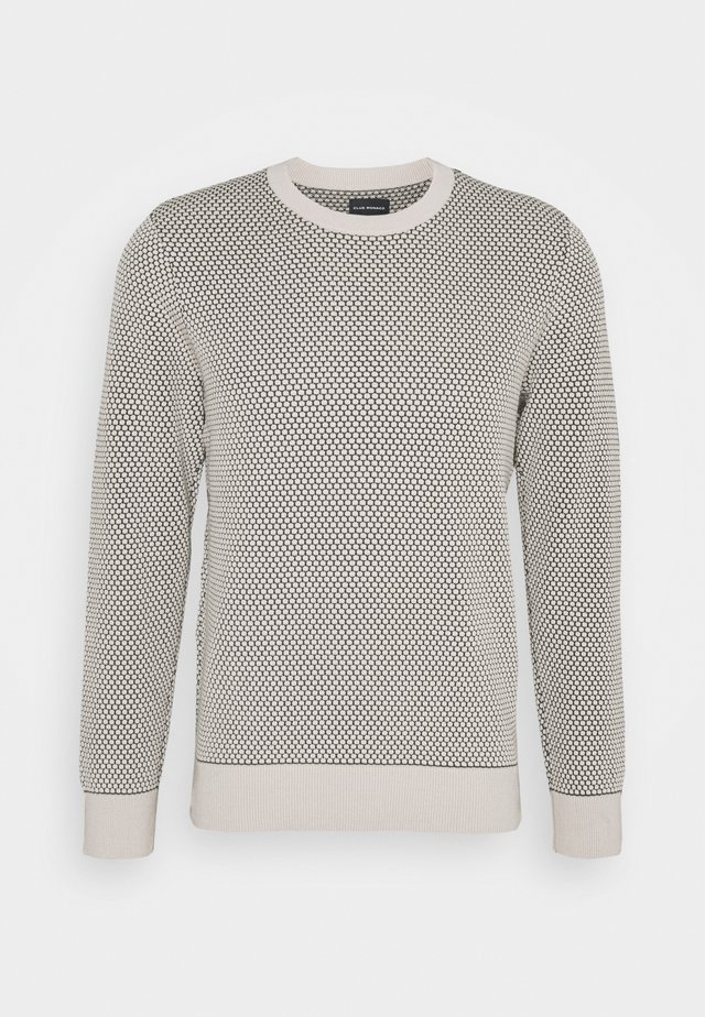 HONEYCOMB CREW - Pullover - oatmeal