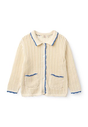 Copenhagen Colors, CARDIGAN - Gilet - cream/ocean blue