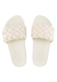 flip*flop WEAVE - Pantolette flach - perlweiß