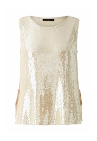 Oui PAILLETTEN - Top - smoke gray