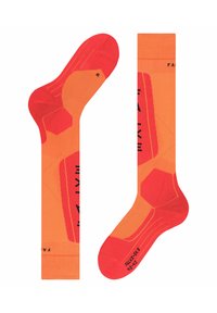 FALKE EXPERT - Kniekousen - flash orange