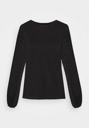 T-shirt à manches longues - black