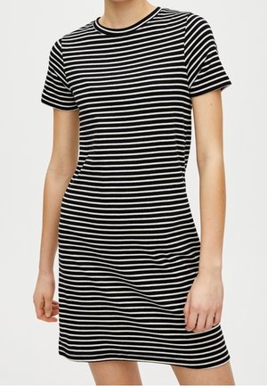 Robe fourreau - metallic black