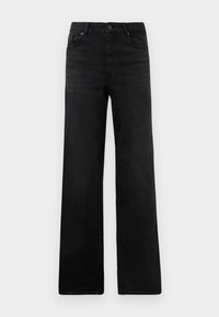 ONLJUICY - Wide Leg - washed black