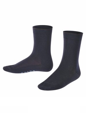 FALKE Cotton Finesse - Calze - darkmarine