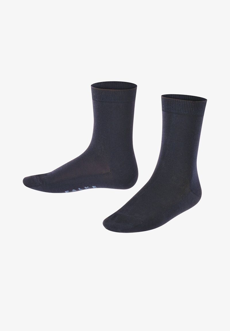 FALKE Cotton Finesse - Chaussettes - darkmarine