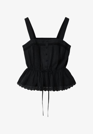 AllSaints, GWEN TOP . - Bluse - black