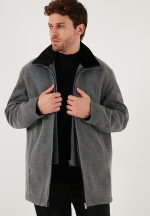 Vinterkappa /-rock - light grey