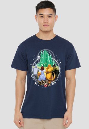 Cotton Soul, WIZARD OF OZ EMERALD CITY - Print T-shirt - dark blue