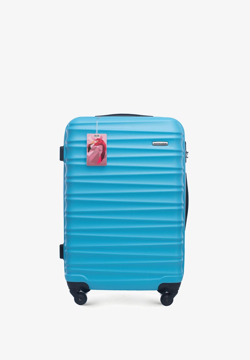 WITTCHEN MEDIUM SUITCASE WITH LUGGAGE TAG FROM ABS - Trolley - blue