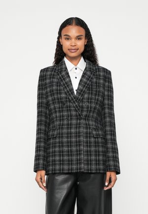 GINEVRA GIACCA - Blazer - nero/beige