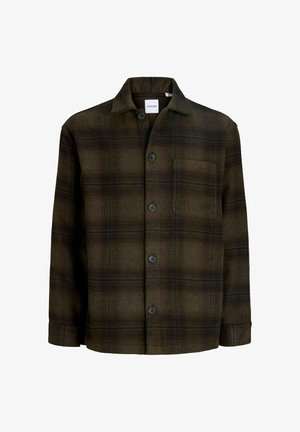 Jack & Jones, JJESOHO OLLIE OVERSHIRT LS SN - Veste légère - olive night