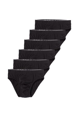 6 PACK MATCH - Slip - nero