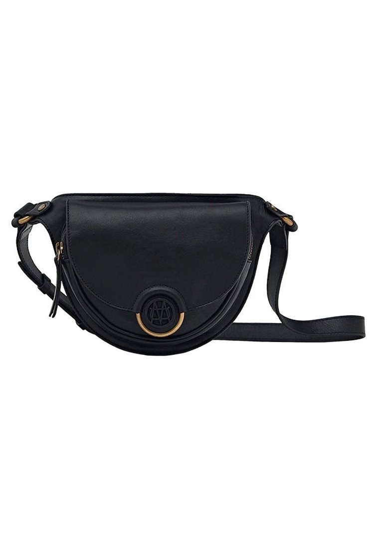 Massimo Dutti Vyölaukku - black