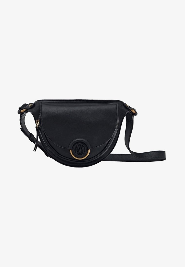 Massimo Dutti Vyölaukku - black