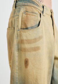 Jaded London MUD COLOSSUS UNISEX - Brīvi džinsi - blue denim
