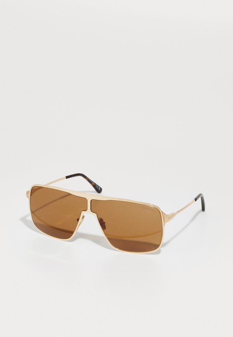 Tom Ford ZAPPA - Aurinkolasit - shiny deep gold-coloured/brown