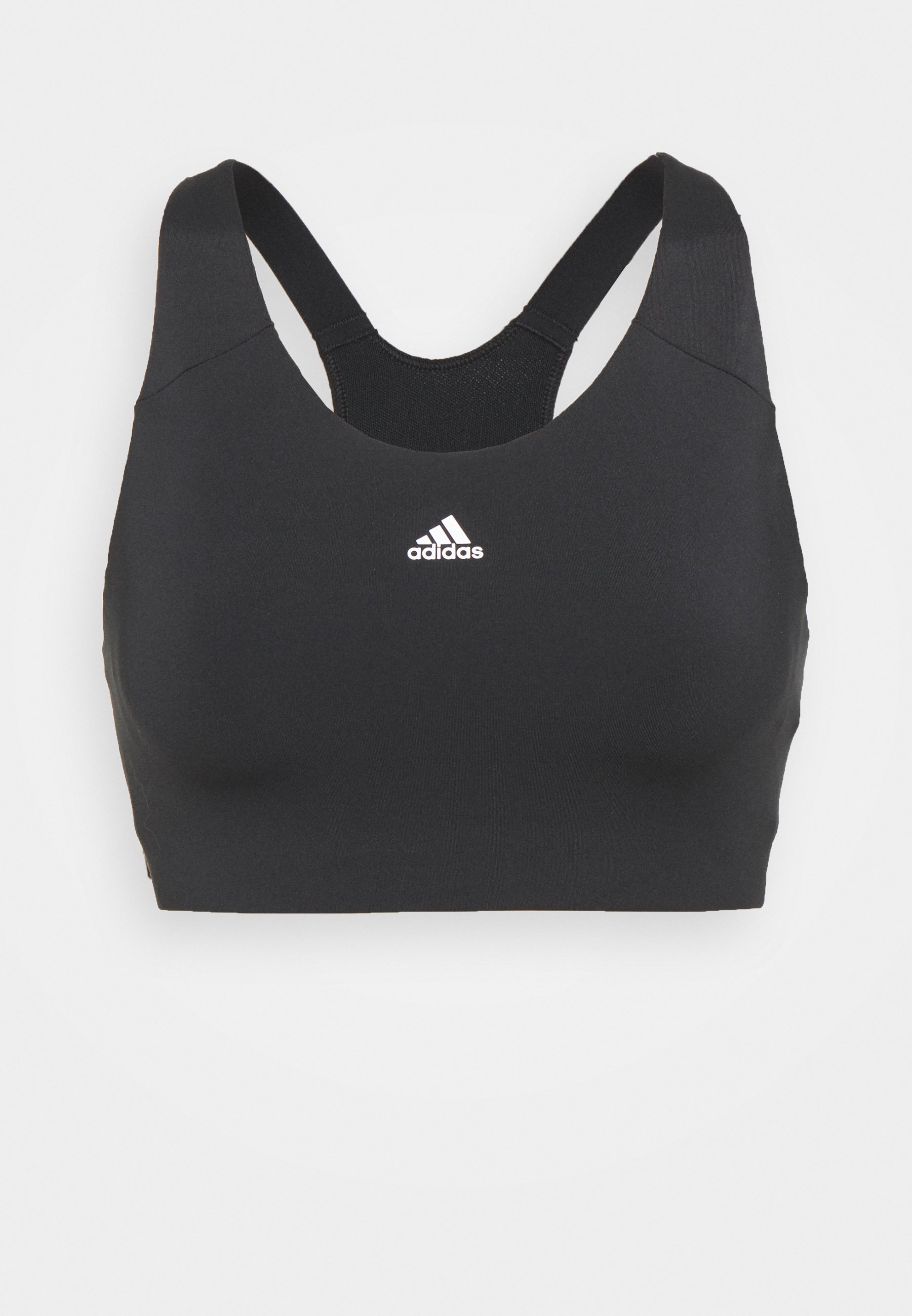 adidas Performance ULTIMATE ALPHA - Sport-bh met high support -  black/white/Zwart - Zalando.nl