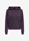 ONPLOUNGE LIFE HOOD LS SWT NOOS - Φούτερ με κουκούλα - plum perfect