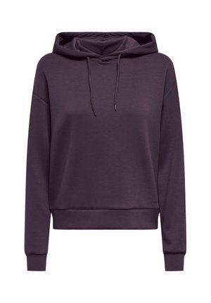 ONLY Play, ONPLOUNGE LIFE HOOD LS SWT NOOS - Sweat à capuche - plum perfect