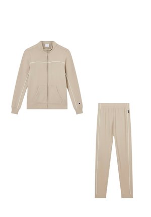 Champion TUTA COMPLETA LEGGERA CON ZIP INTERA - Giacca da mezza stagione - beige