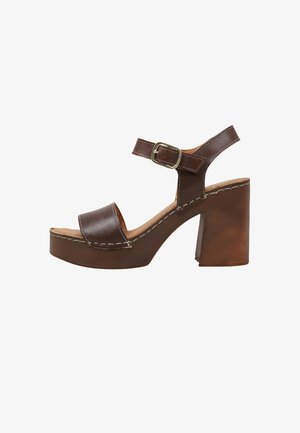 Sandra Fontán, CISNE - Sandales à talons hauts - brown