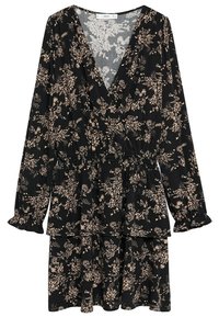 Mango Vestido informal - mottled black