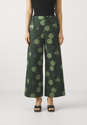 Broek - dark green