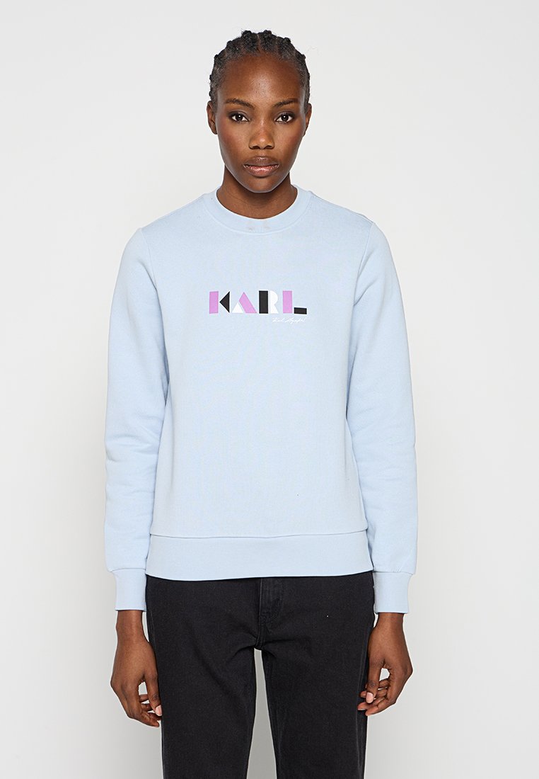Karl Lagerfeld Sweater lichtblauw