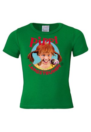 PIPPI LANGSTRUMPF-PRINT - Print T-shirt - grün