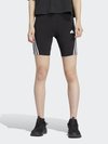 FUTURE ICONS THREE STRIPES BIKER SHORT - Leggings - black