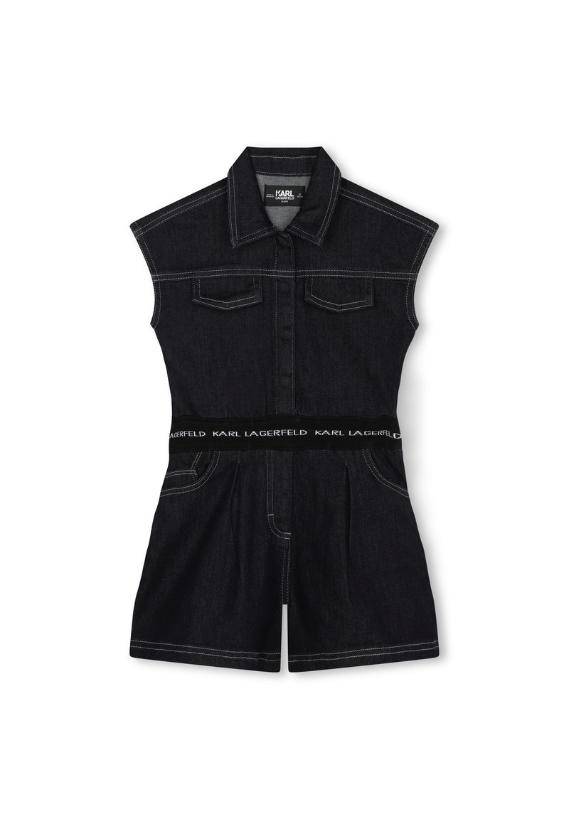 KARL LAGERFELD KIDS Jumpsuit blauw KARL LAGERFELD KIDS Jumpsuit blauw