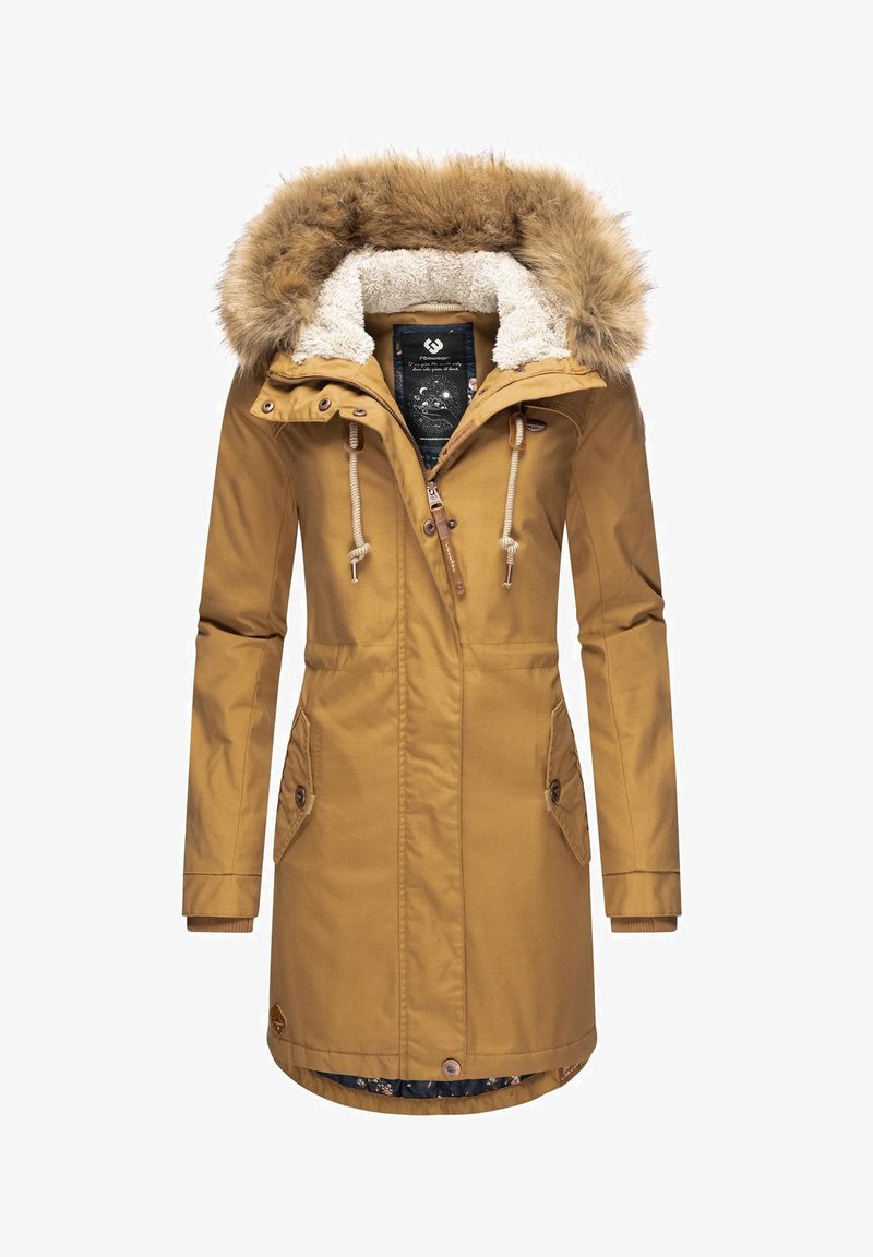 Ragwear TAWNY - Vinterkåpe / -frakk - tabacco