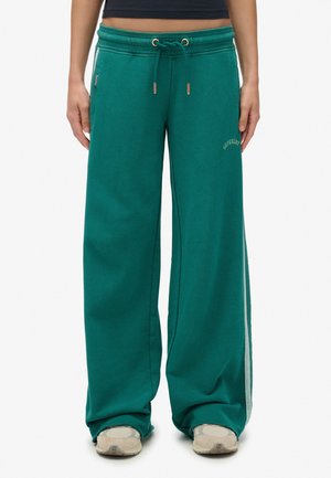 ATHLETIC ESSENTIALS LOGO - Pantaloni - alpine green