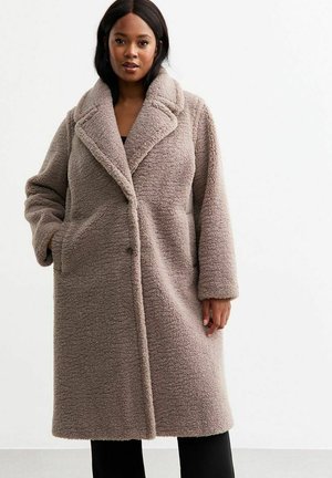 CURVES WIDE LAPEL - Vinterkappa /-rock - mink