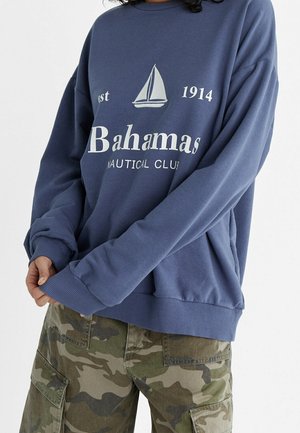 Stradivarius Felpa - dark blue