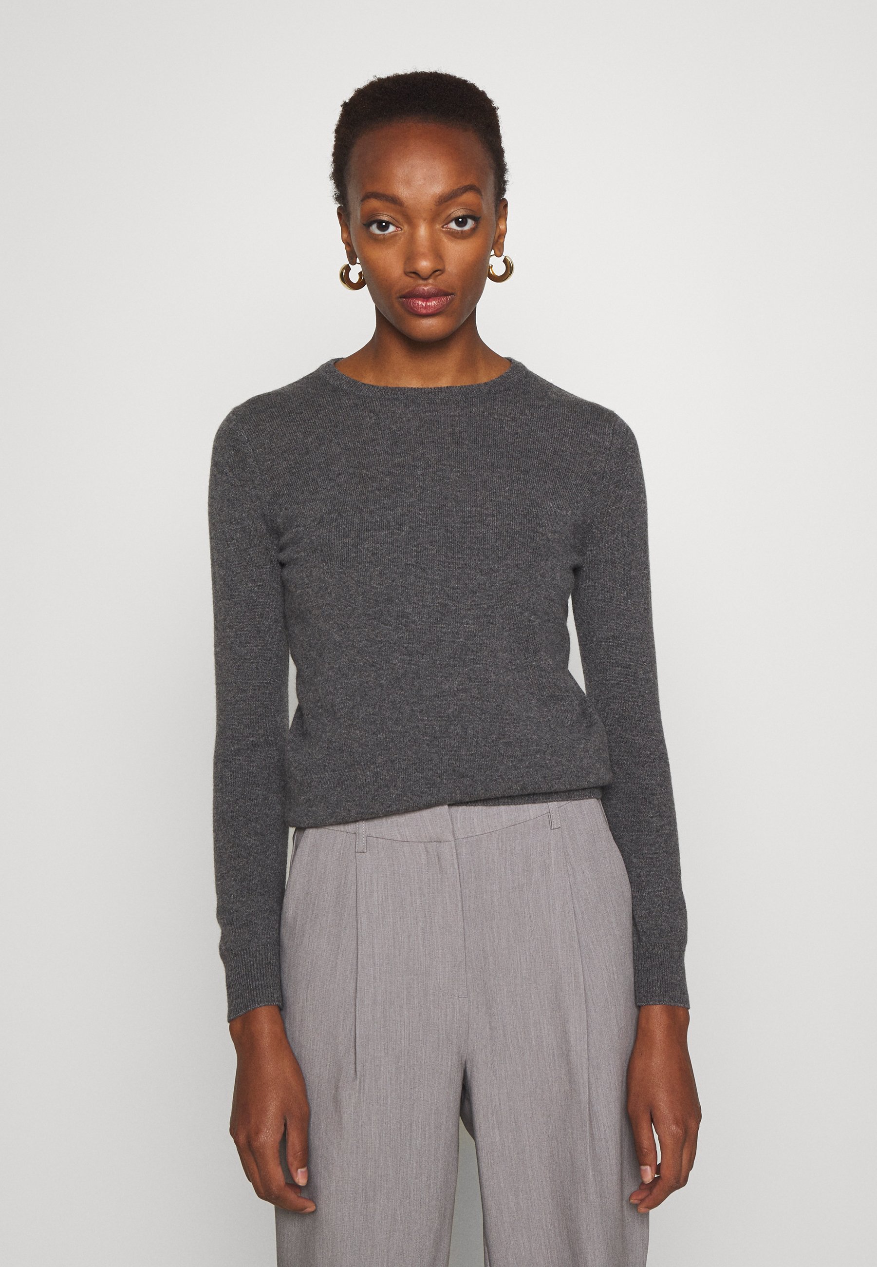 dark gray jumper