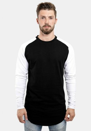 Blackskies BASEBALL  - Tops ar garām piedurknēm - black white