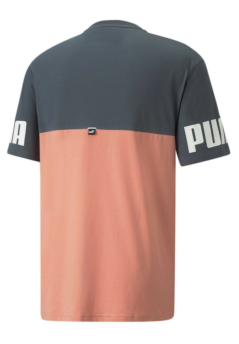 Herren T-Shirts basic | Puma COLORBLOCK T-Shirt print rosa/pink - FC27610 Herren T-Shirts basic | Puma COLORBLOCK T-Shirt print rosa/pink - FC27610