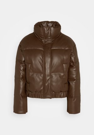 Abercrombie & Fitch ULTRA MINI PUFFER - Chaqueta de invierno - brown