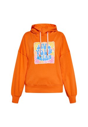 CO-BRANDED WITH EBEEZA - Hoodie - orange