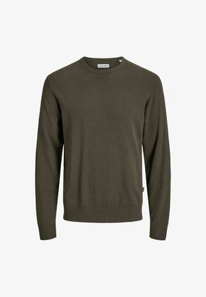 Jack & Jones, JJEEMIL KNIT CREW NECK NOOS - Džemper - rosin