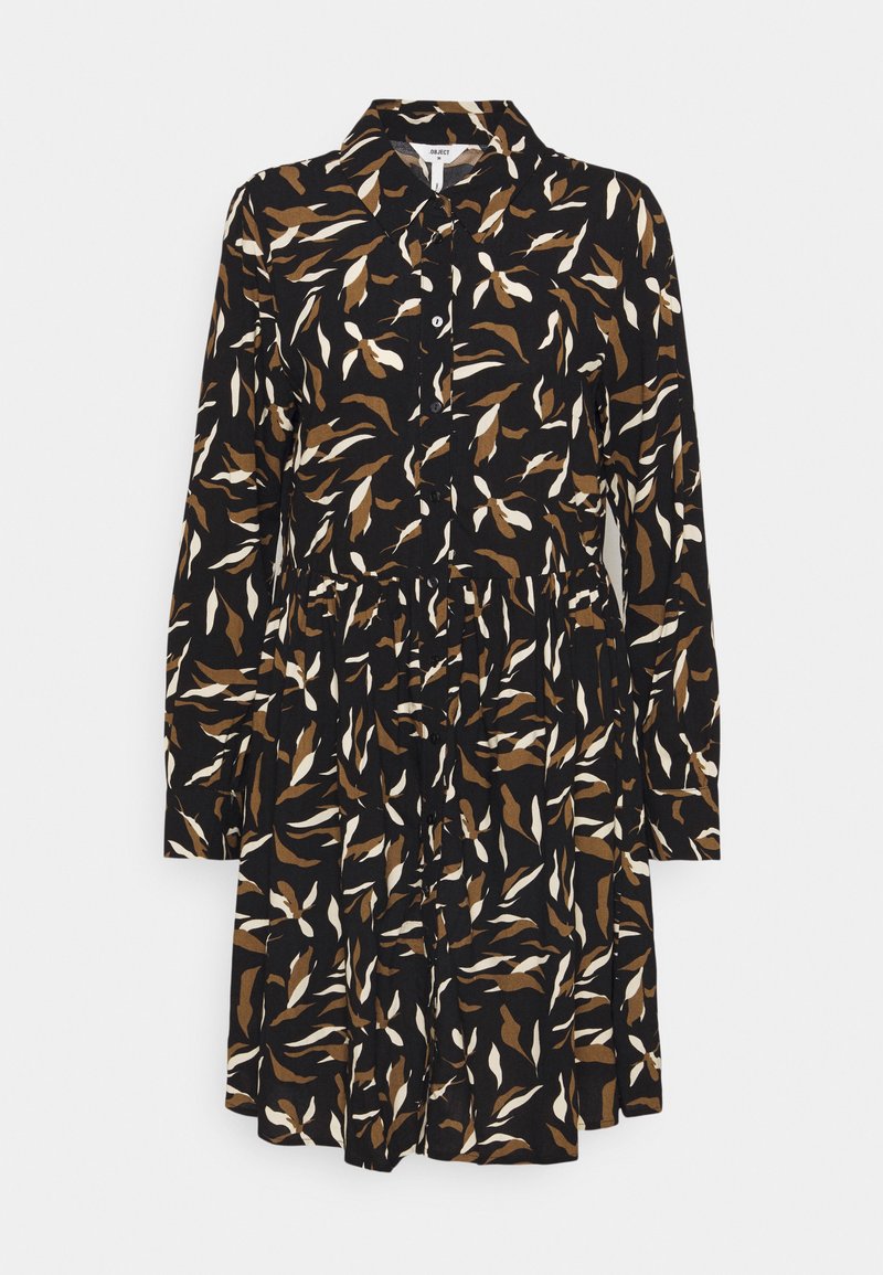 Object Petite Blousejurk zwart Object Petite Blousejurk zwart