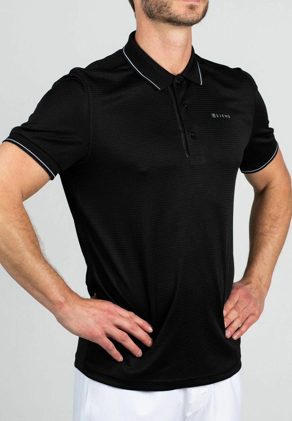 Sjeng Sports GRAND HERENPOLO - Poloshirt - zwart - Zalando.nl
