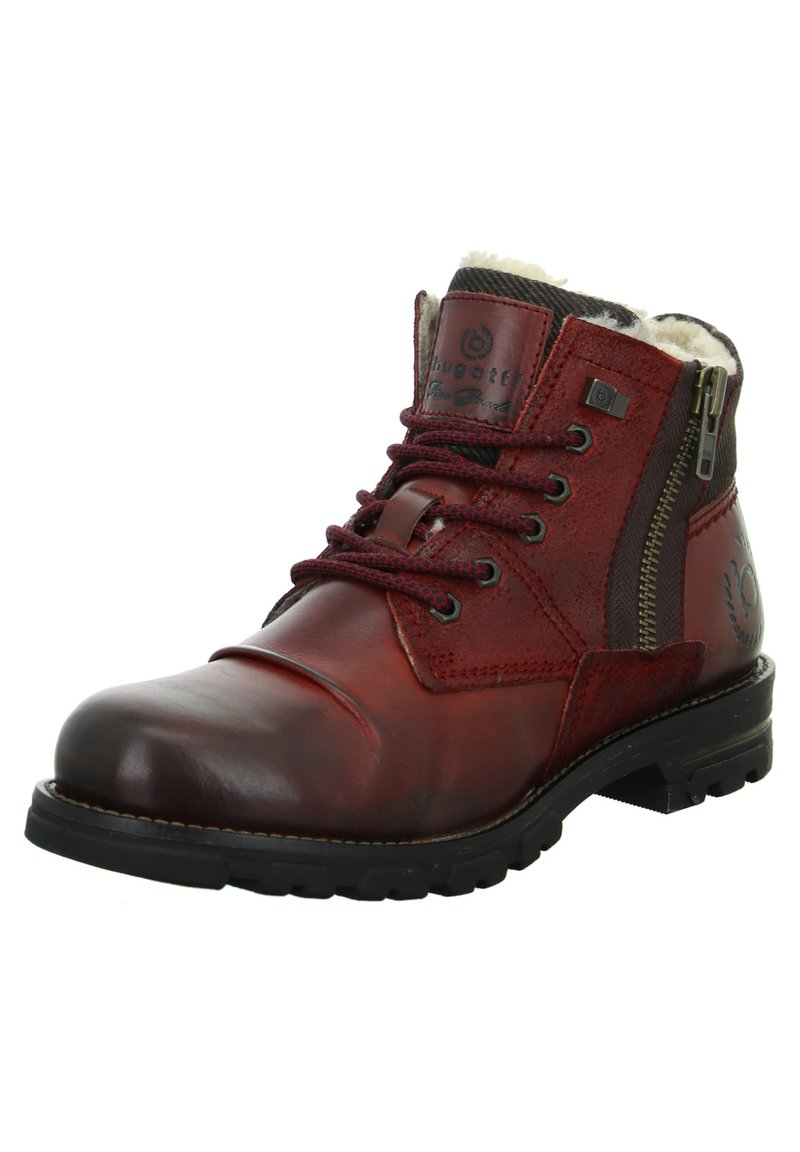 Herren Schnürboots | Bugatti SCIPIO Schnürstiefelette dark red/dunkelrot - SO79124 Herren Schnürboots | Bugatti SCIPIO Schnürstiefelette dark red/dunkelrot - SO79124